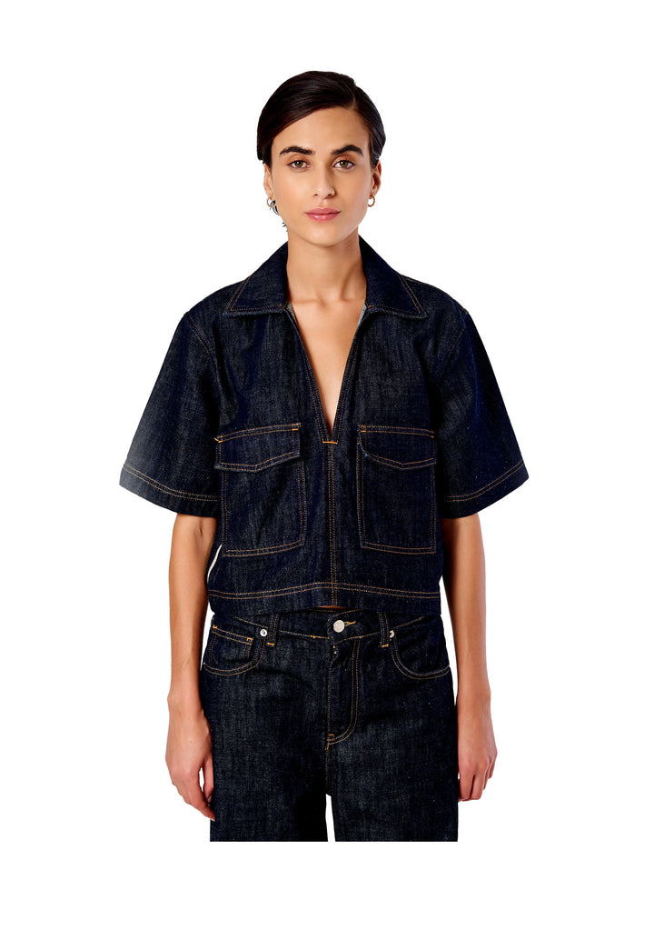 CAMICIA DONNA Denim Blu Vicolo