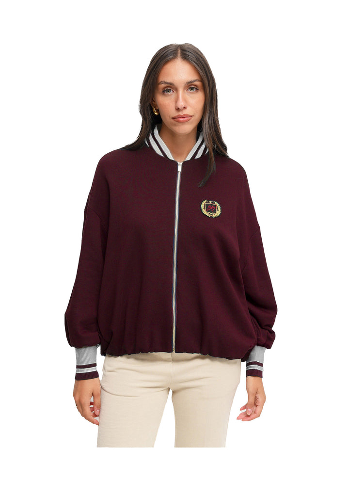 BOMBER Bordeaux Maryley