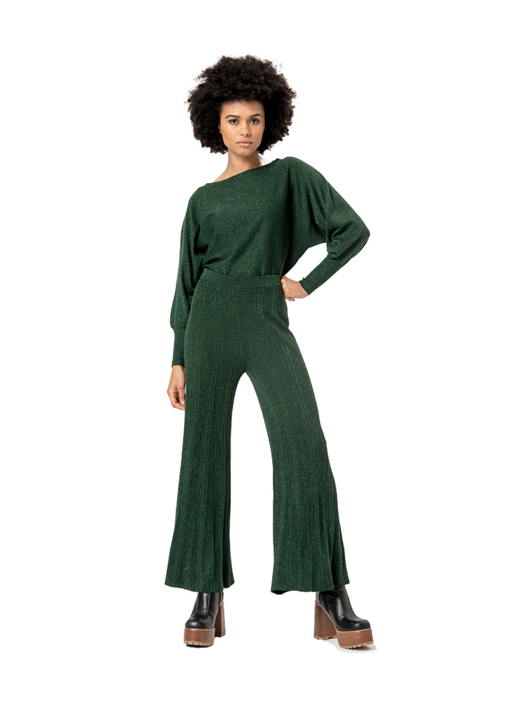 PANTALONE DONNA Verde Surkana