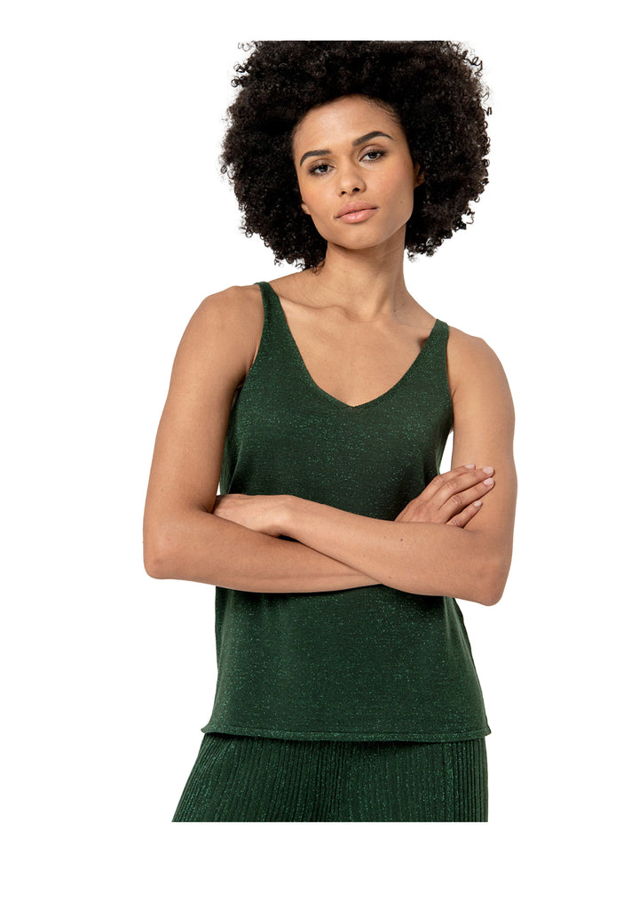 TOP DONNA Verde Surkana