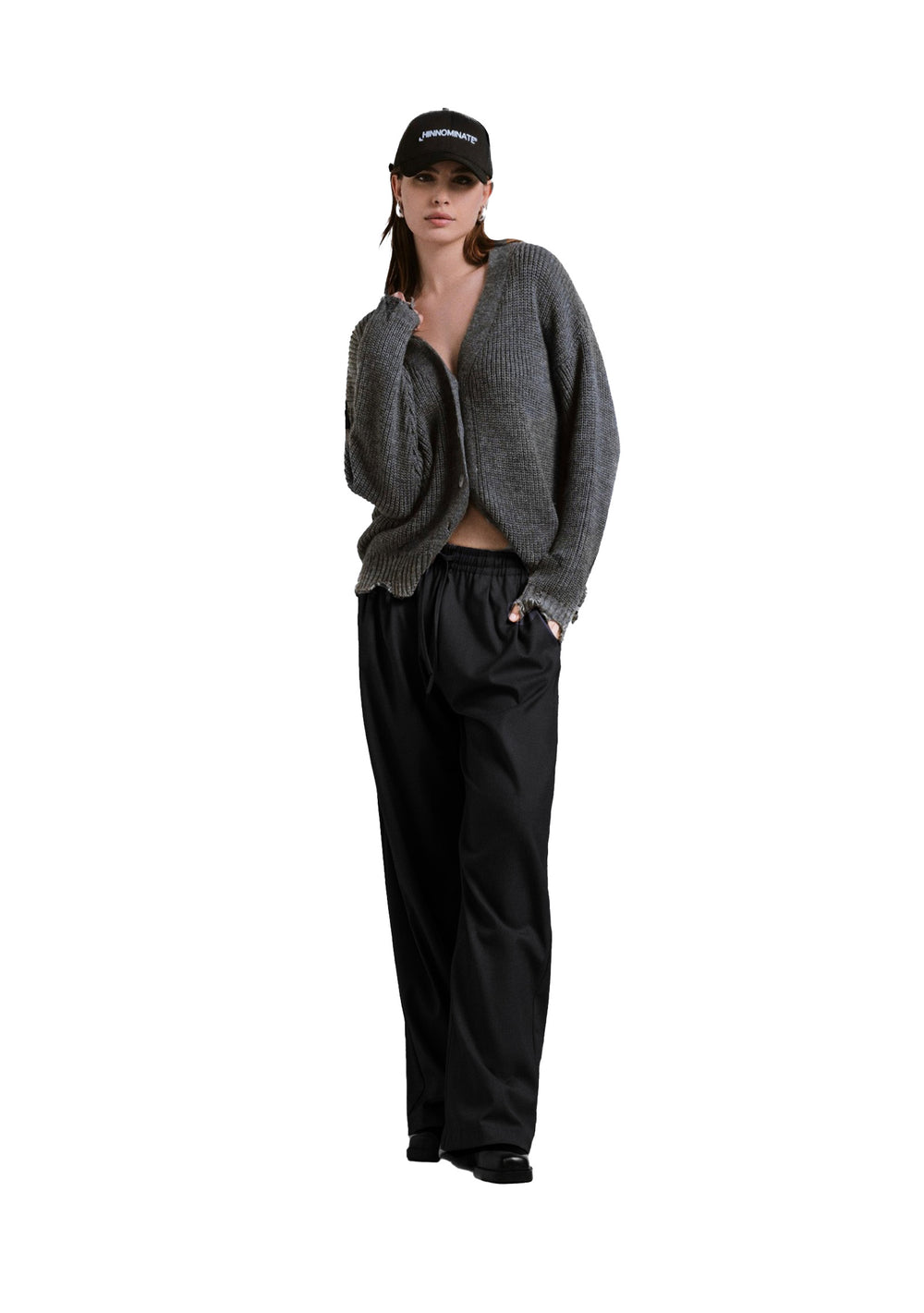 PANTALONE DONNA Nero Hinnominate